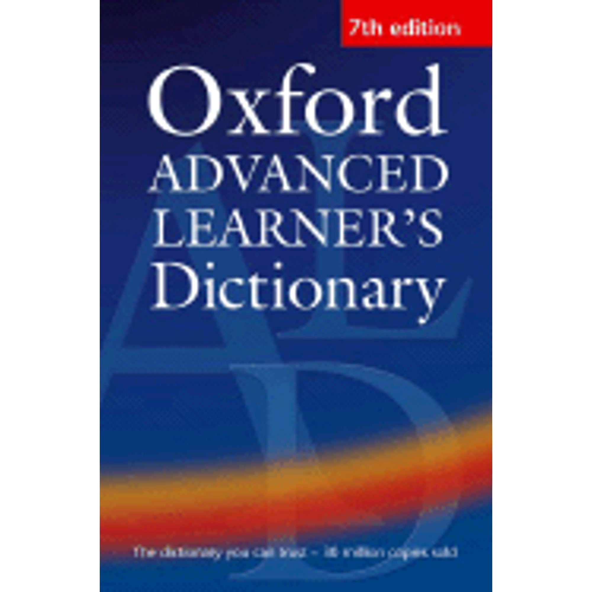 Oxford advanced learner's dictionary of… Oxford Advanced Learner's Dictionary by A. S. Hornby (2005