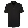 thumbnail image 1 of Oxford America Men's Burke Solid Polo Golf Shirt, 3X-Large Black -, 1 of 2