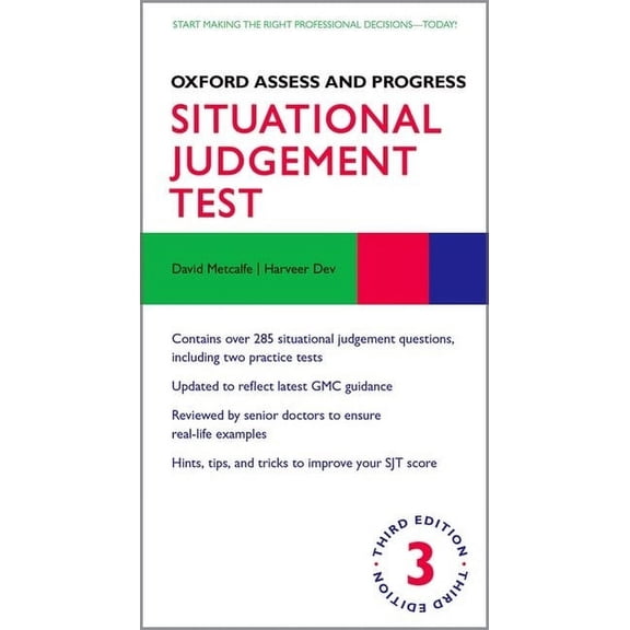 Oxford Assess and Progress Oxford Assess and Progress: Situational Judgement Test, (Paperback)