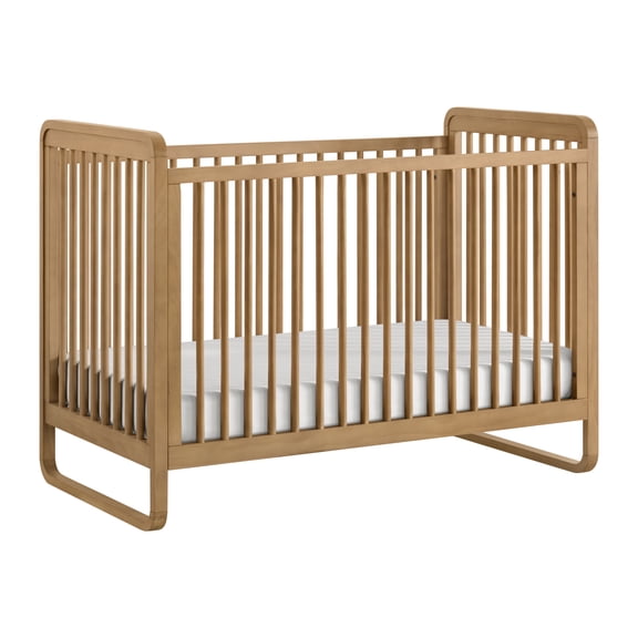 Oxford Baby Braxton 3 In 1 Convertible Crib Honey Wood