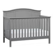 Oxford Baby Emerson 4-in-1 Convertible Crib, Dove Gray, GREENGUARD Gold Certified, Wooden Crib