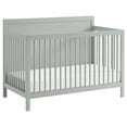 thumbnail image 1 of Oxford Baby Essential 4-in-1 Convertible Panel Crib with Round Spindles, Gray, 1 of 9
