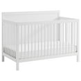 thumbnail image 1 of Oxford Baby Essential 4-in-1 Convertible Panel Crib with Round Spindles, White, 1 of 13