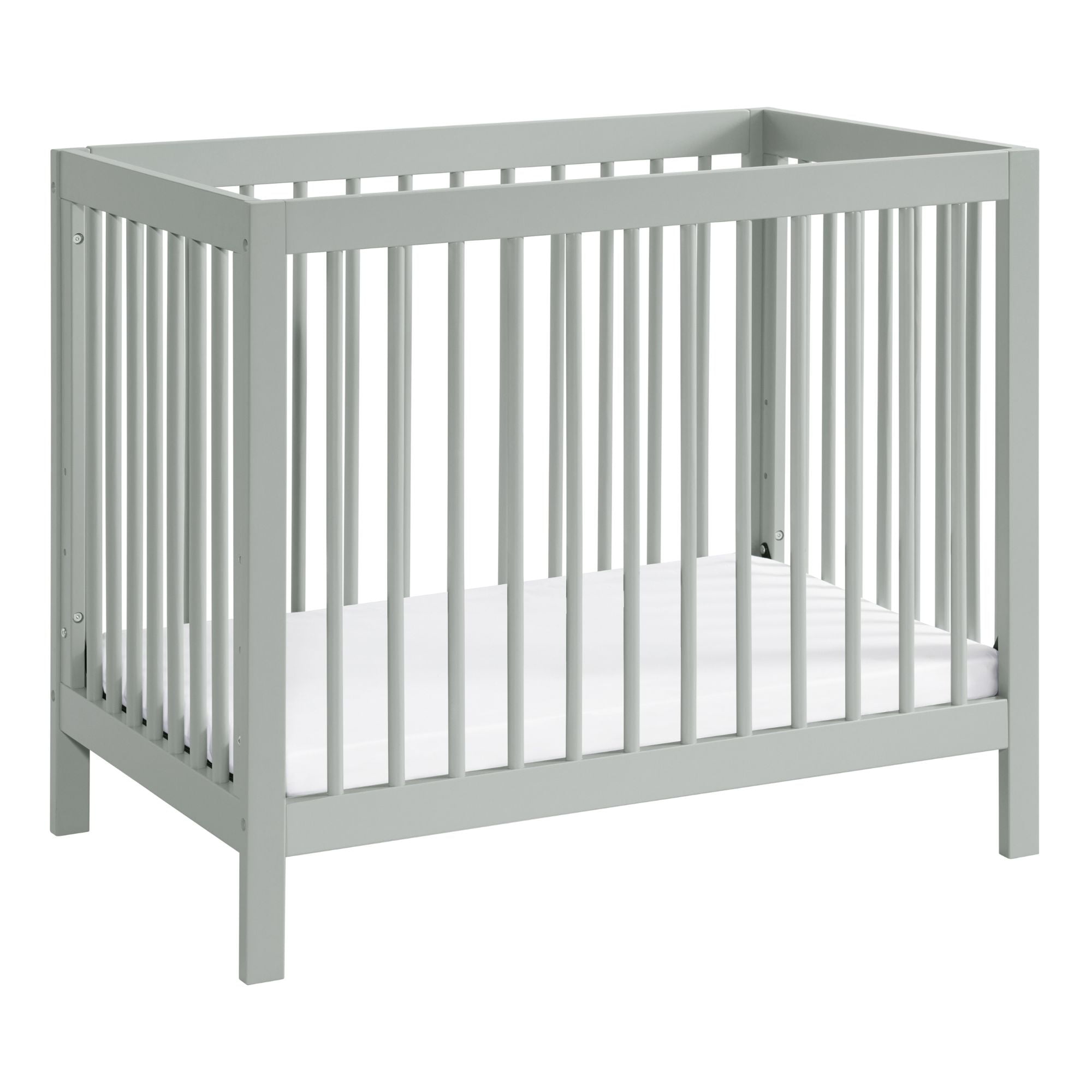 Oxford Baby Essential Island Mini 4in1 Convertible Crib with Round