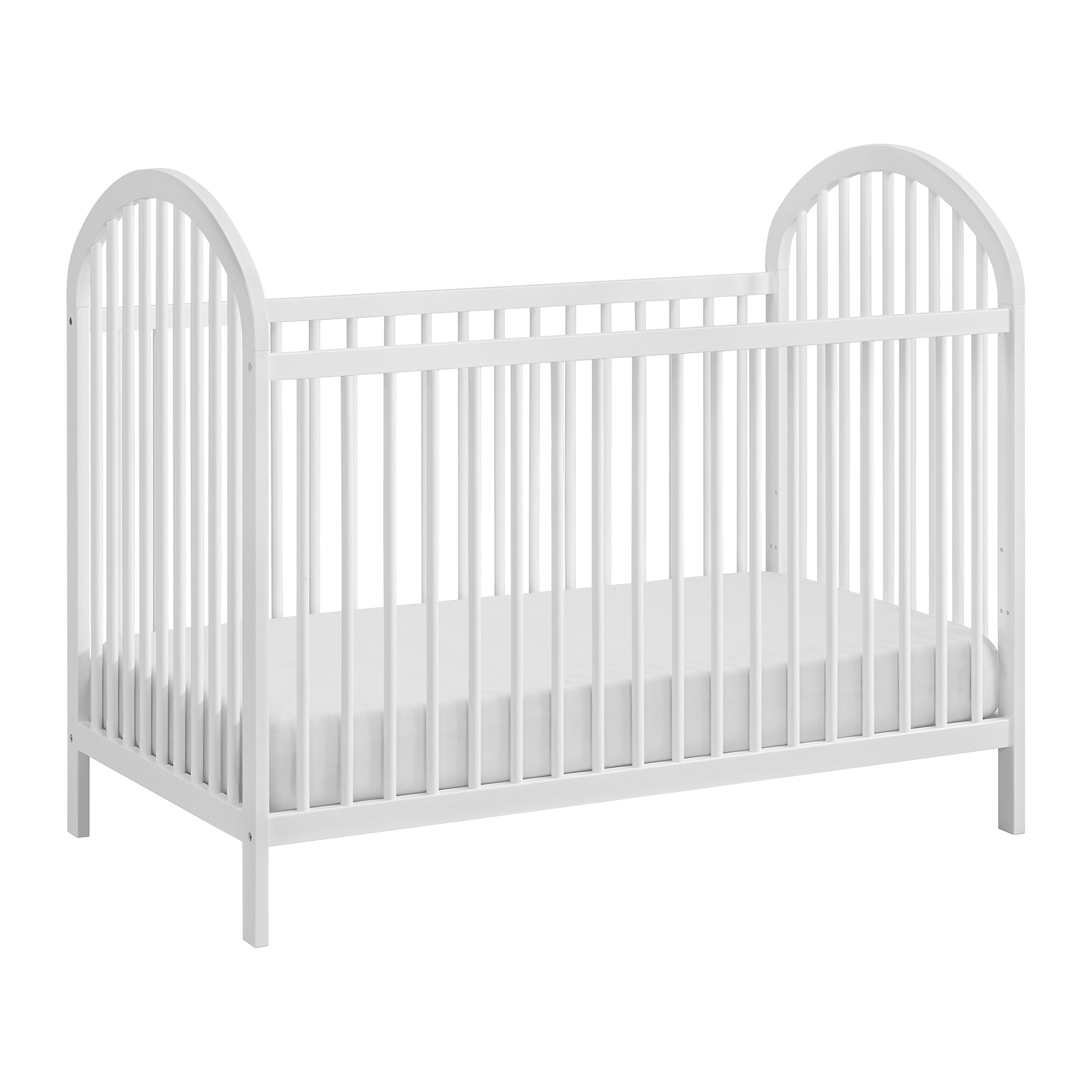 Oxford Baby Everest Convertible Island Crib Snow White