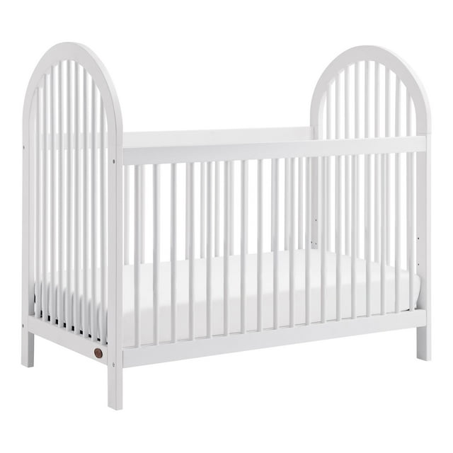 Soho Baby Everlee 3in1 Island Crib, Whitewash