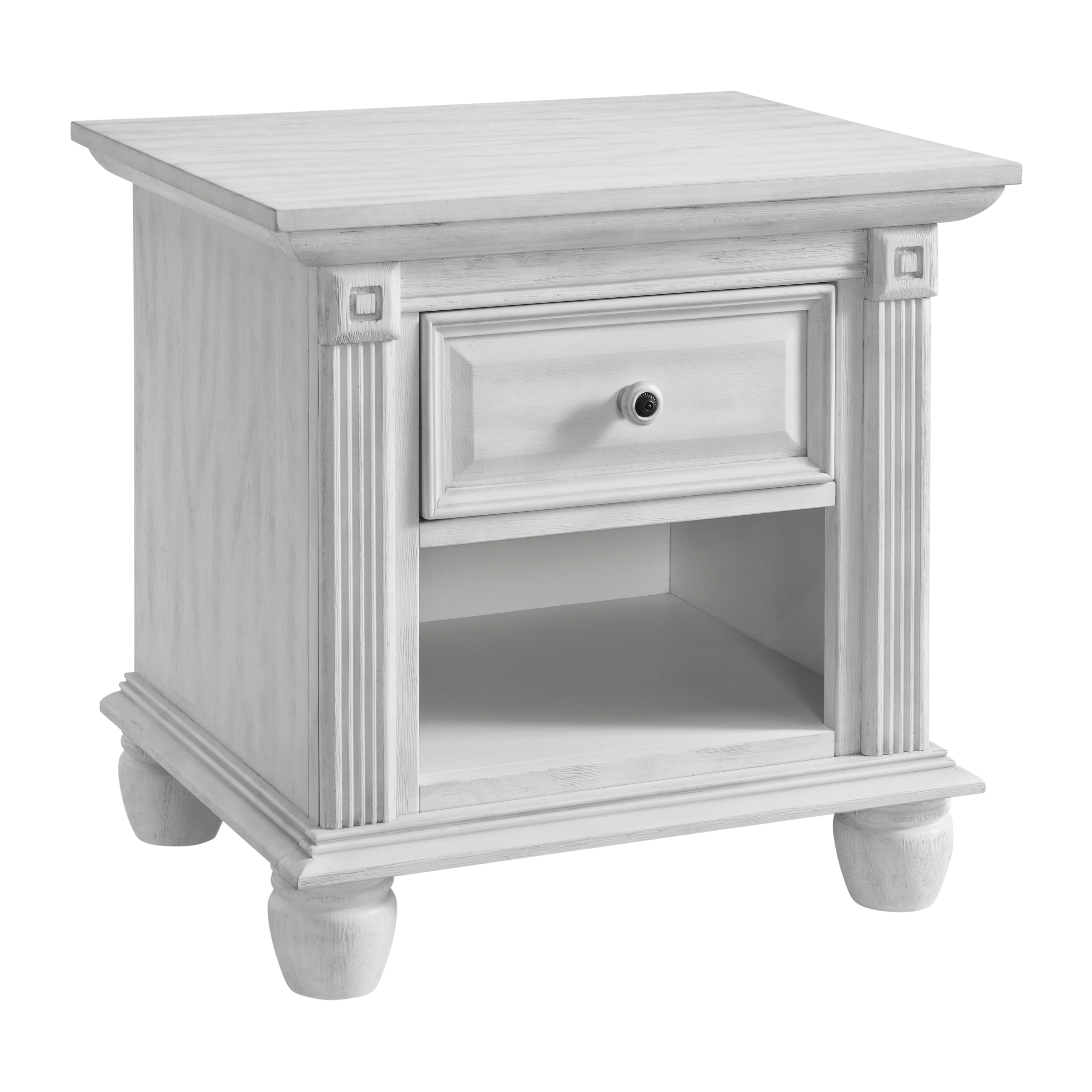 Oxford Baby London Lane 1 Dr. Nightstand Vintage White