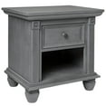 thumbnail image 1 of Oxford Baby London Lane 1-Drawer Nightstand, Arctic Gray, 1 of 5