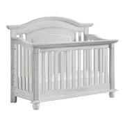 Oxford Baby London Lane 4-in-1 Convertible Crib, Vintage White