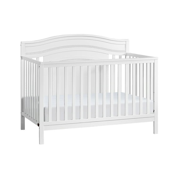 Oxford Baby Luella 4 in1 Convertible Crib, White