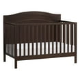 thumbnail image 1 of Oxford Baby North Bay 4-in-1 Convertible Crib, Espresso Brown, GREENGUARD Gold Certified, 1 of 18