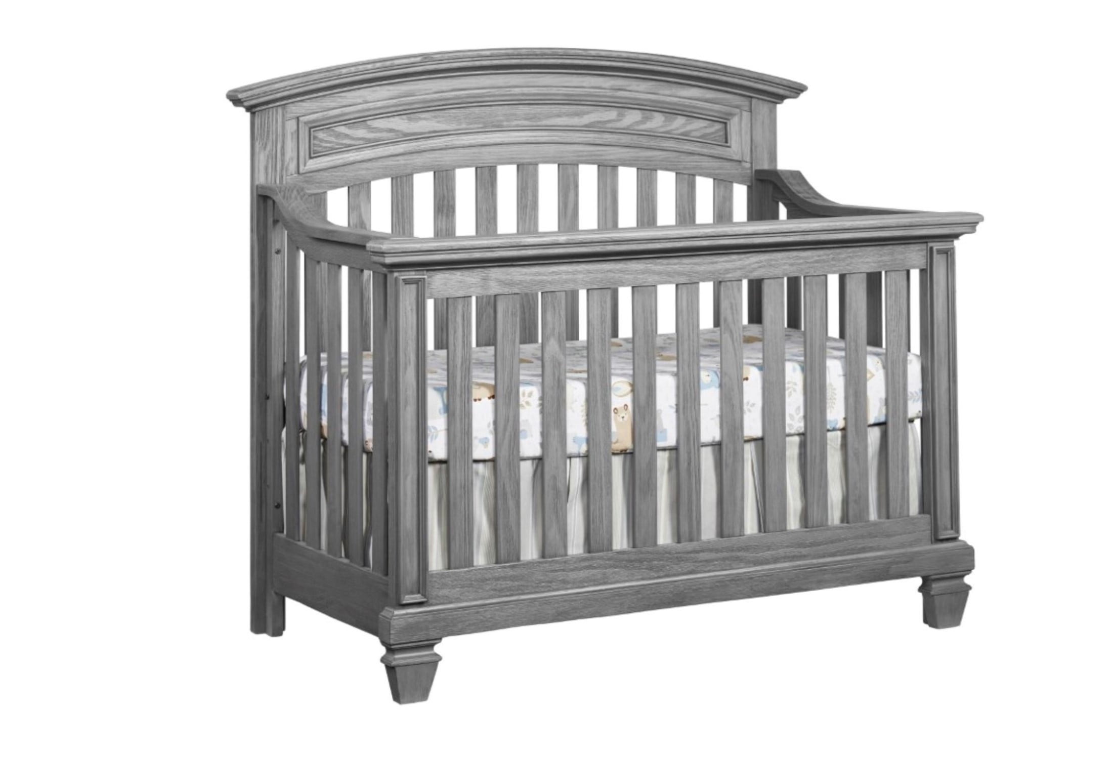 Oxford Baby Richmond 4In1 Convertible Crib Brushed Gray