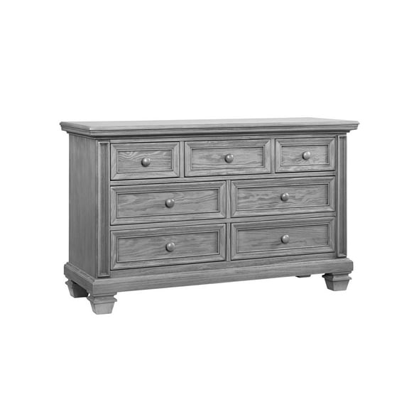 Oxford Baby Richmond 7Dr Dresser Brushed Gray