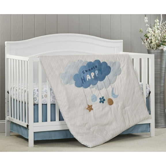 Oxford Baby Shining Stars (3 Pc Crib Nursery Bedding Set)