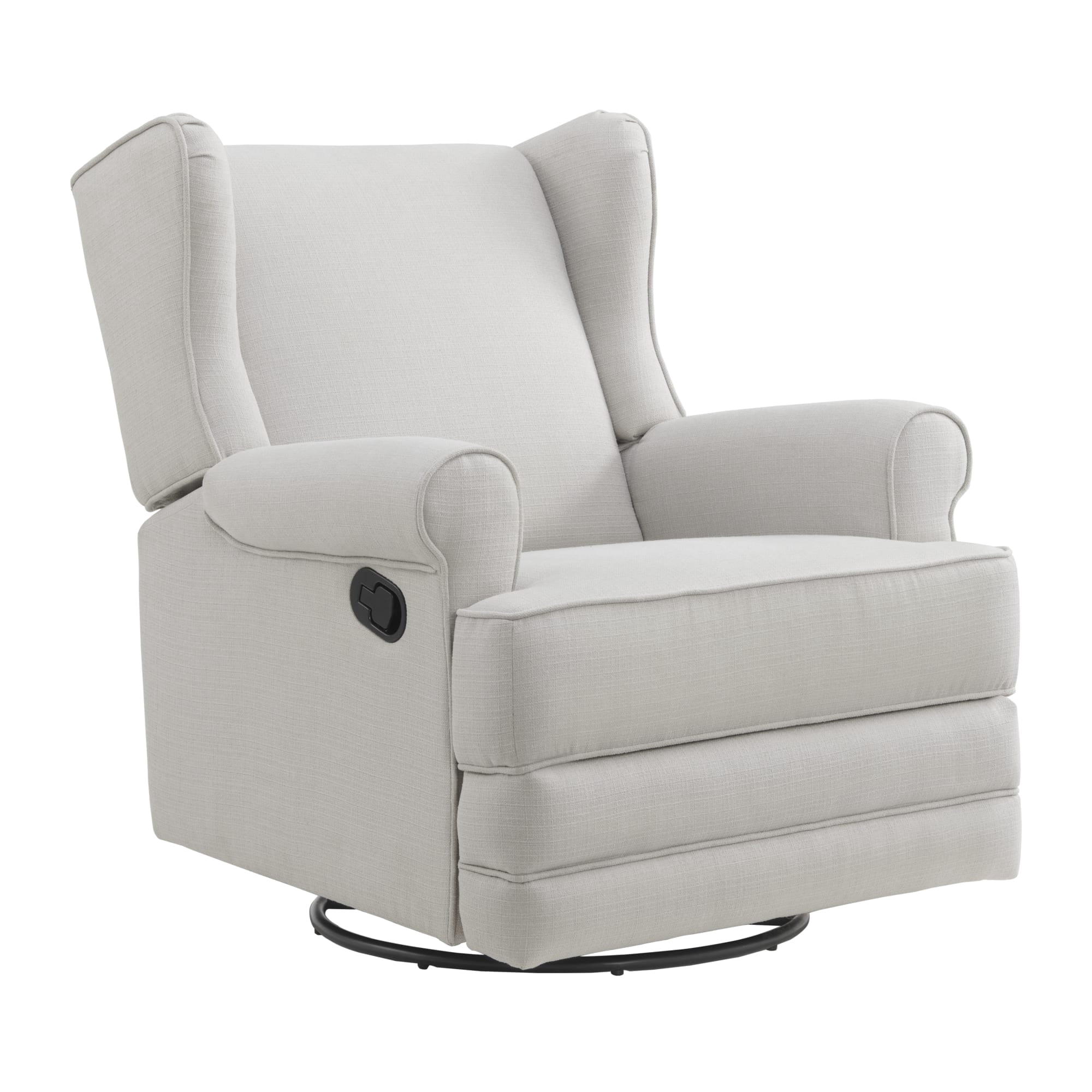 Oxford Baby Teegan Upholstered Glider Recliner Rocking Chair 360 ...