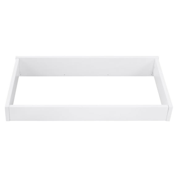 Oxford Baby Universal Wood Changing Topper For 3-Drawer Dresser in Snow White
