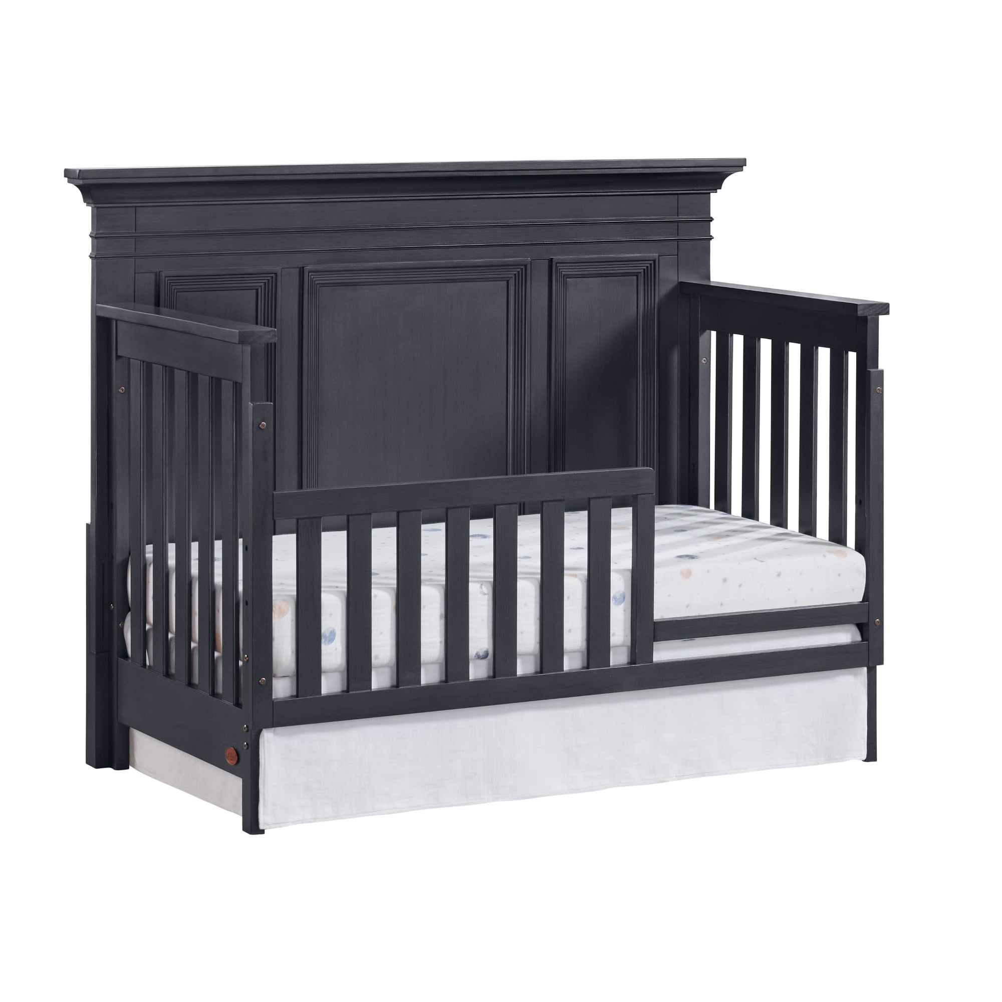 Oxford Baby Weston 4-in-1 Convertible Crib, Midnight Slate