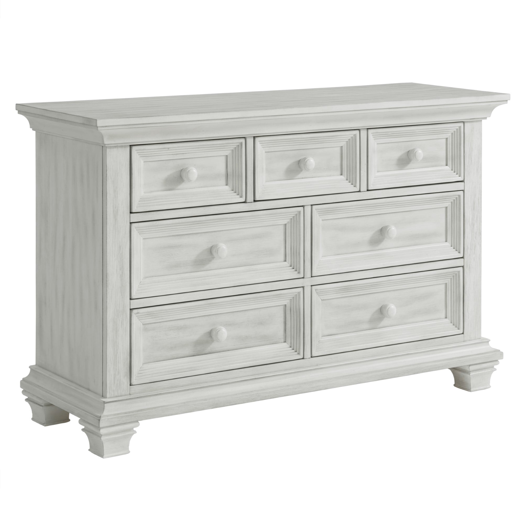 Oxford Baby Weston 7 Drawer Dresser Vintage White