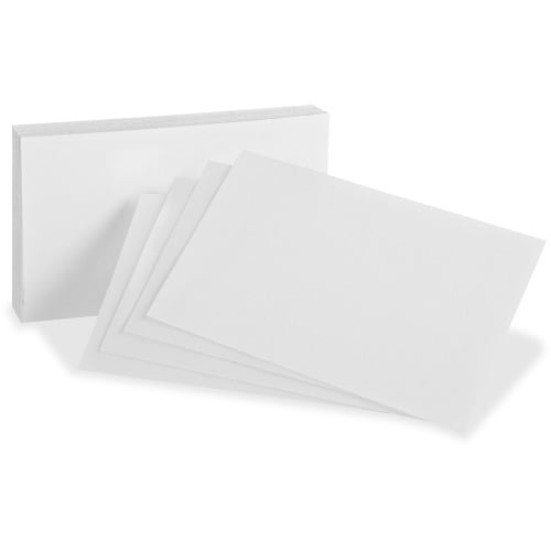 Hamilco White Linen Cardstock Paper Flat 4x6 Blank Index Cards Card Stock  80lb Cover 100 Pack