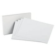 Oxford Blank Index Cards White 100 / Pack (Quantity)