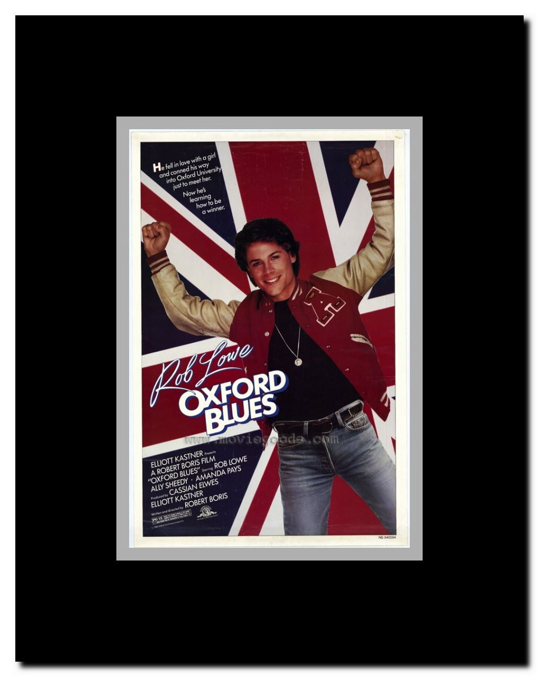 Oxford Blues Framed Movie Poster