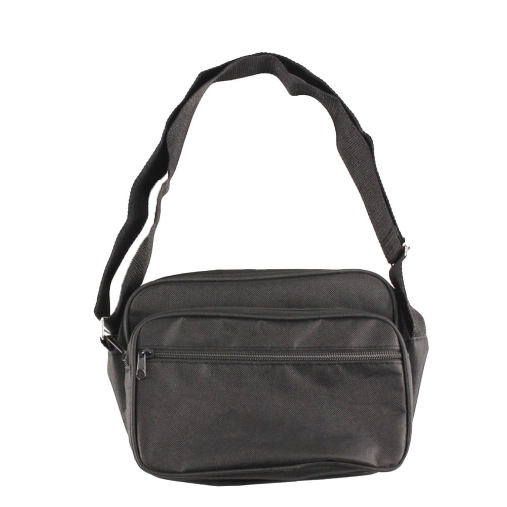 Oxford Canvas Chisel Tool Bag Multi-Functional Electrician Toolkit Shoulder Bag Black Smile Home