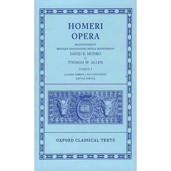 Oxford Classical Texts Opera, (Hardcover)