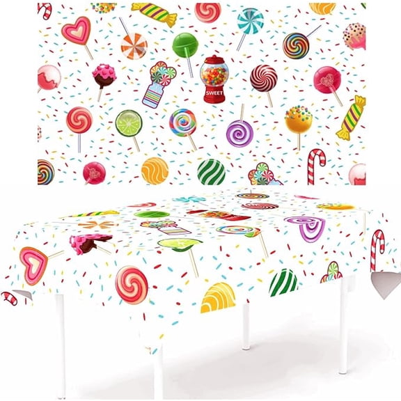 Oxford Cloth Candy Party Tablecover