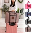 thumbnail image 1 of Oxford Cloth Extra Large Heavy Duty Storage Bags Duffle Bags for Clothing Blanket Quilt, Space Saving Home Organization, Moving Bags with Zipper & Handles, Storage Bins for Dorm, Travel, Black, 1 of 7