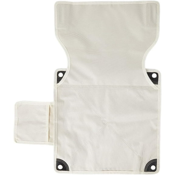 Oxford Cloth Folding Chair Replacement Fabric Camping Chairs Repair Supplies Rectangle Floral White 645x531x1.5mm