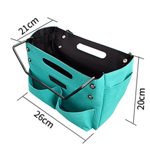 Oxford Cloth Ladder Top Tool Bag Storage Organizer Portable for Organizing Tools 26X21X20Cm