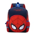 thumbnail image 1 of Oxford Cloth Large Capacity Backpack, Spider Web Travel Stamp Bookbag with Side Bottle Pockets for Back to School, 1 of 5