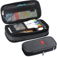 thumbnail image 1 of Oxford Cloth Layered Pencil Case with Mesh Pockets and Pen Loops, Durable High Capacity Stationery Organizer for 2026 Professional Use, 1 of 4