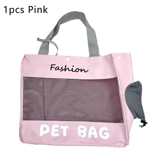 Oxford Cloth Pet Carrier Tote Bag With Breathable Mesh Window For Small Cats Dogs Travel