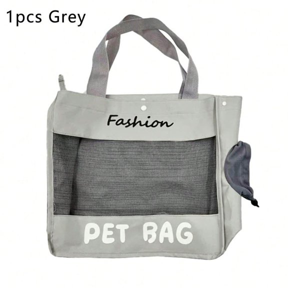 Oxford Cloth Pet Carrier Tote Bag With Breathable Mesh Window For Small Cats Dogs Travel
