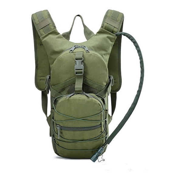 Oxford Cloth Sports Backpack Outdoor Water Bag Backpack,Khaki