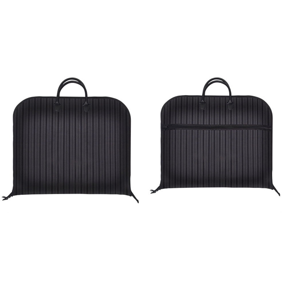 CATIEBYE Oxford Cloth Suit Cover Black Garment Carrier Zipper Coat Bag Prevents Wrinkles