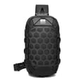 thumbnail image 1 of Oxford Cloth USB Waterproof Shoulder Bag,Blue, 1 of 2