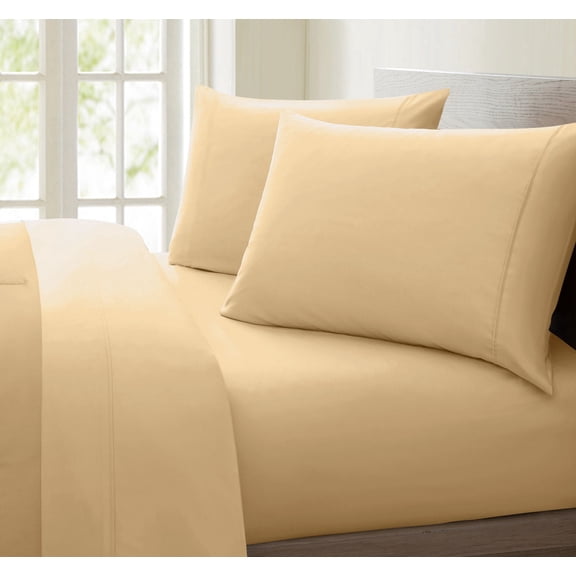 Oxford Collection 600 Thread Count Deep Pocket Egyptian Quality Cotton Solid Sheet Set (California King, Taupe)