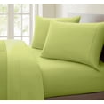 thumbnail image 1 of Oxford Collection 600 Thread Count Deep Pocket Egyptian Quality Cotton Solid Sheet Set (Twin, Sage), 1 of 3