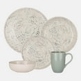 thumbnail image 1 of Oxford Contempo, Glacier Stoneware 20 Piece Dinnerware Set, Service for 4, 1 of 7