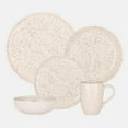 thumbnail image 1 of Oxford Contempo, Vanilla Stoneware 20 Piece Dinnerware Set, Service for 4, 1 of 7