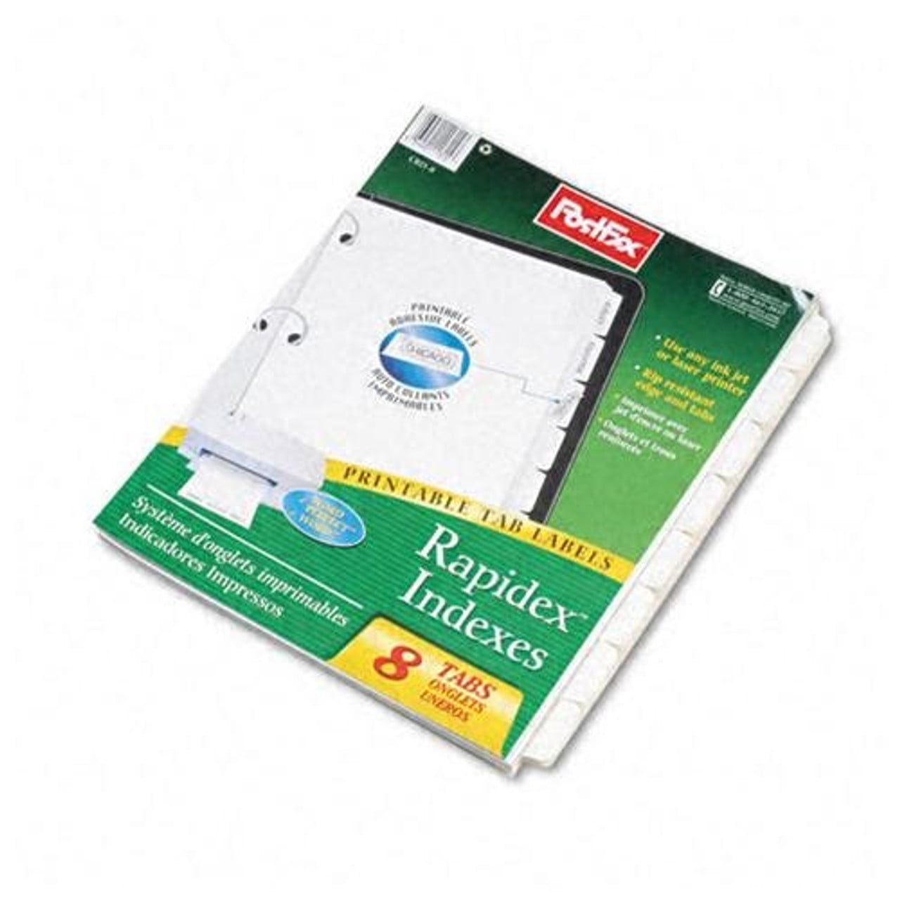 Oxford Custom Label Tab Divider With Selfadhesive Tab Labels 5 X