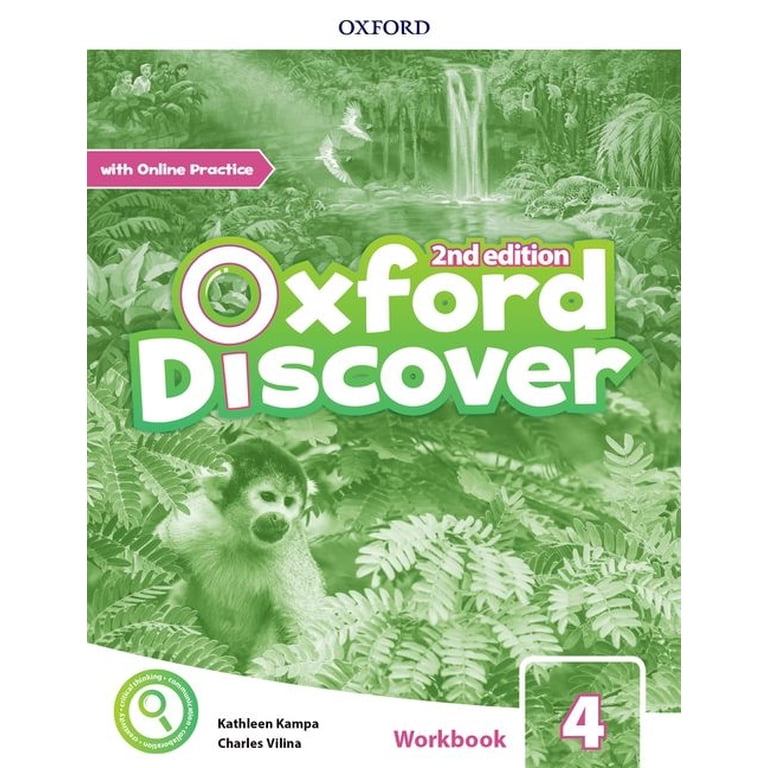 Oxford Discover 2e Level 4 Workbook with Online Practice