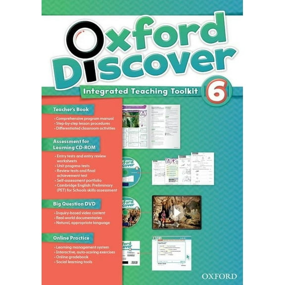 Oxford Discover 6 Integrated Teaching Toolkit Pack, (Spiral-Bound)