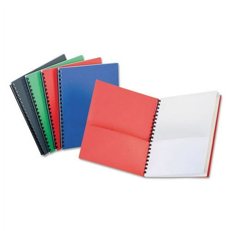 Elegant Stripe Eight-Pocket Organizer, Embossed Leather Grain, 11 x 8.5, Assorted Colors Elegant Stripe Eight-Pocket Organizer, Embossed Leather Grain, 11 x 8.5, Assorted Colors