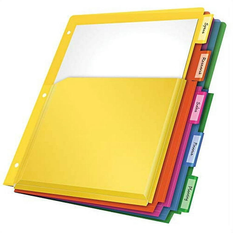Oxford Office A5 Translucent Poly Cover Wirebound Notebook Narrow Ruled  with Margin 180 Page including Repositionable Divider/Ruler, Assorted  Colours