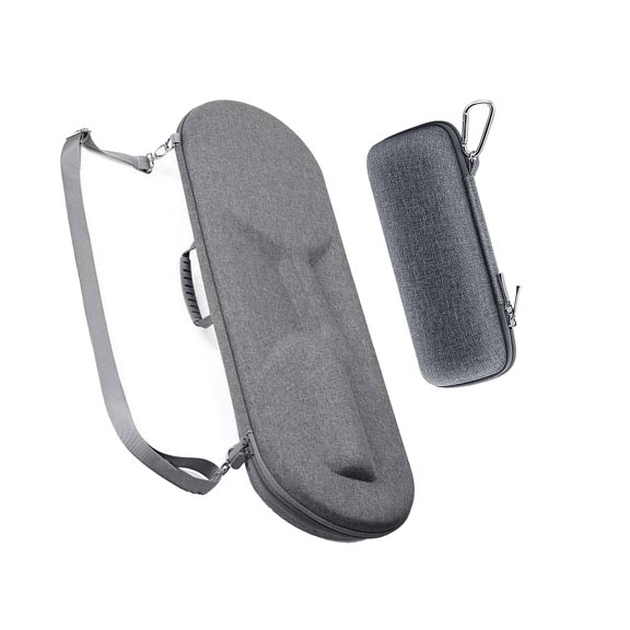 Oxford Fabric Badminton Racket Case with Shuttlecock Bag Water Resistant Hardhell Racket Storage Case Adjustable Strap