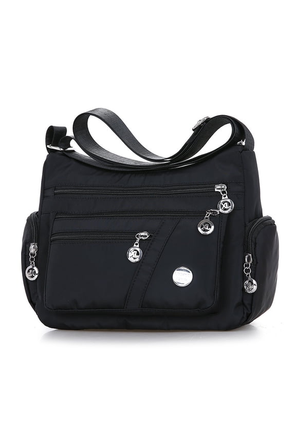 Oxford Fabric Crossbody Bag for Women – Lightweight Multi-Pocket Tote, Large Capacity Shoulder Bag for Moms, Travel & Daily Essentials