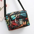 thumbnail image 1 of Oxford Fabric Floral Shoulder Bag - Compact, Stylish & Durable | Perfect for Daily Use, 1 of 9